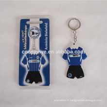 Keychain promotionnel de Pvc souple